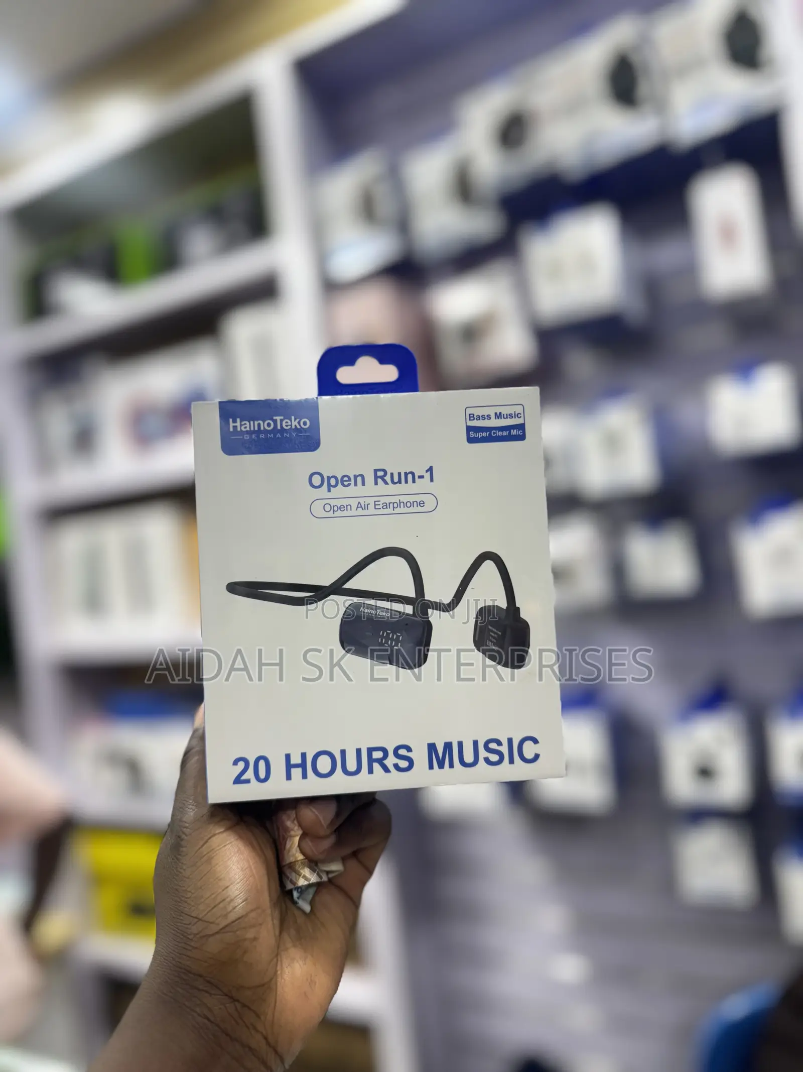 Haino Teko Open Run 1 Wireless Bluetooth Earphone With Super Clear Mic