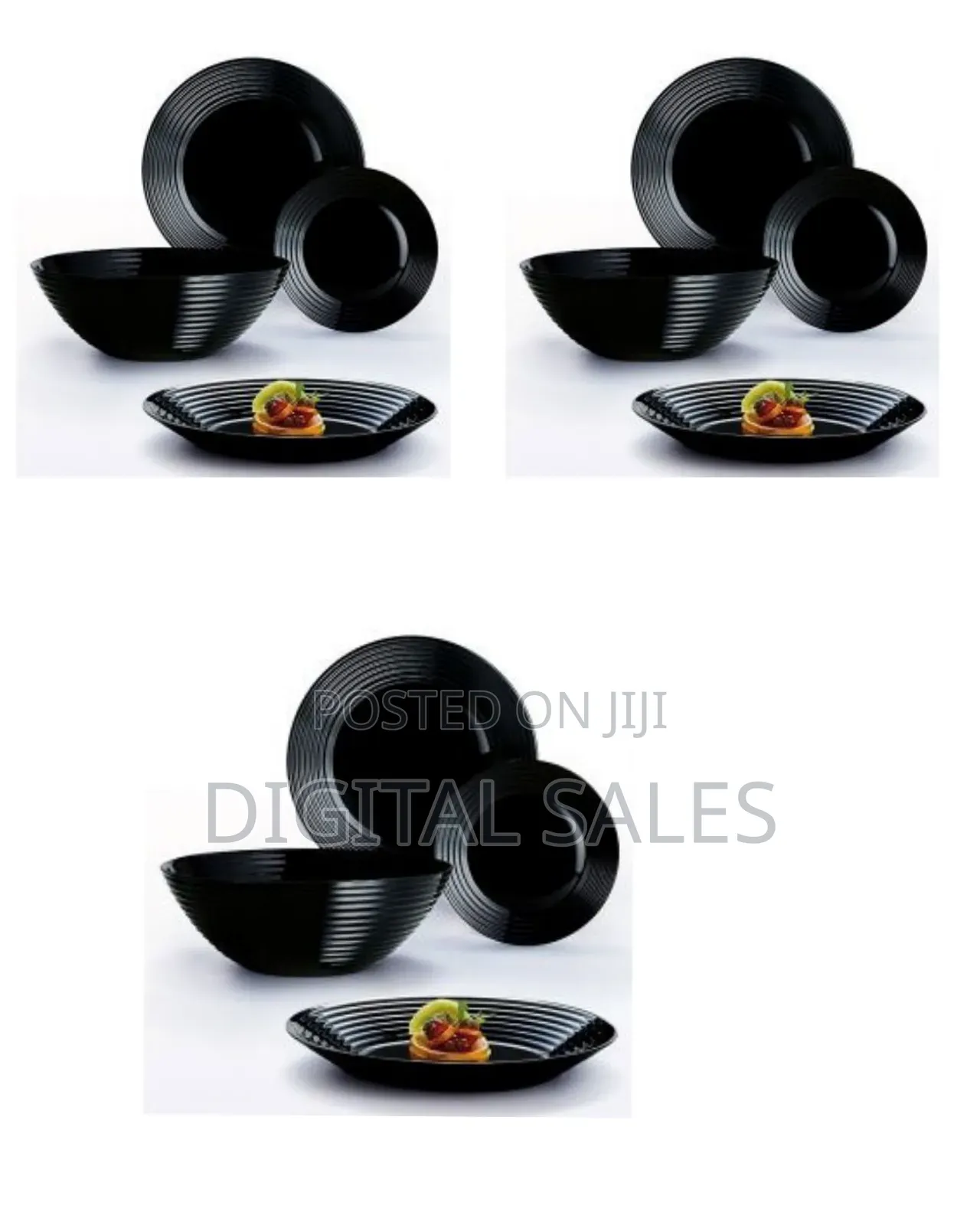 Luminarc 19 Piece Luminarc Plates,Side Plates