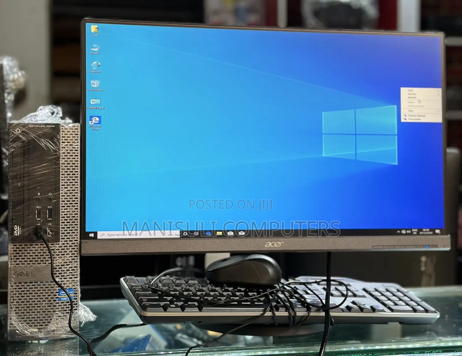 Desktop Computer Dell OptiPlex 3020 8GB Intel Core i5 HDD 500GB