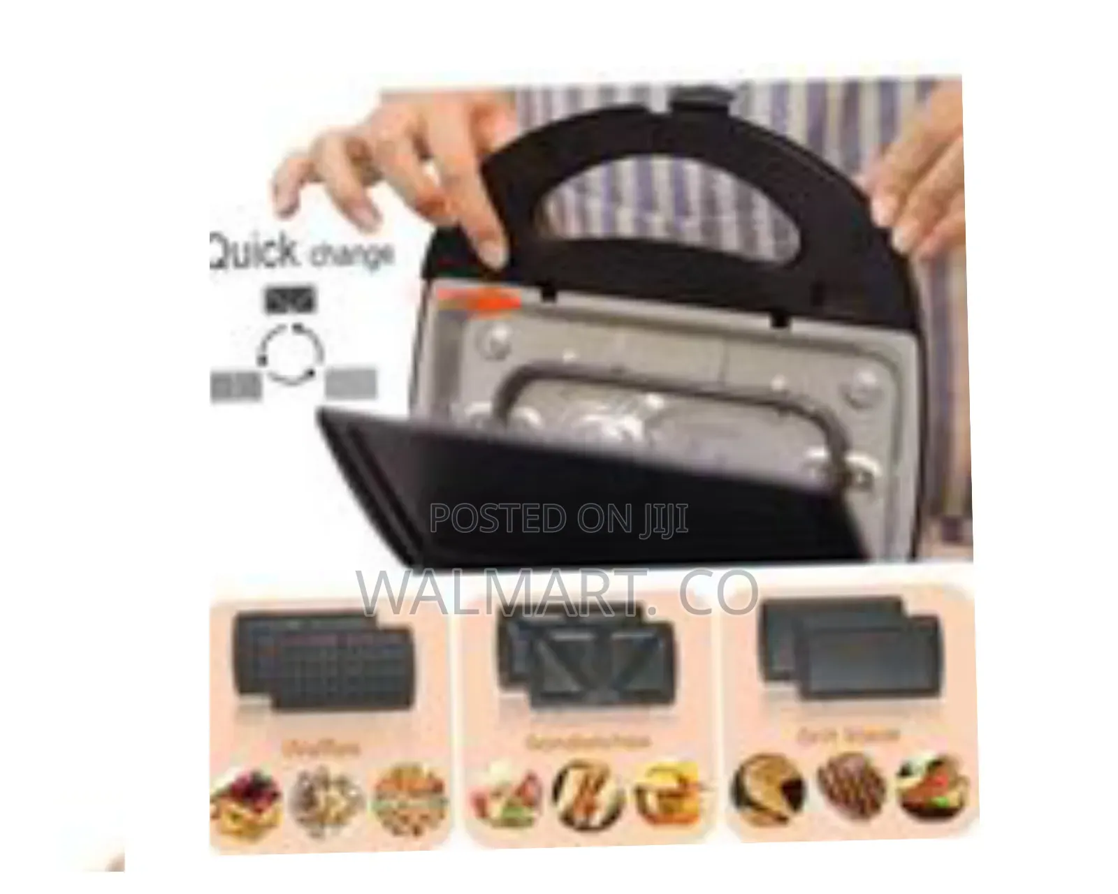Sonifer Sf6050 3 in 1 Electric Nonstick Waffle Sandwich Maker