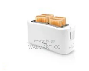 Saachi 4 Slice Electric Bread Toaster-White
