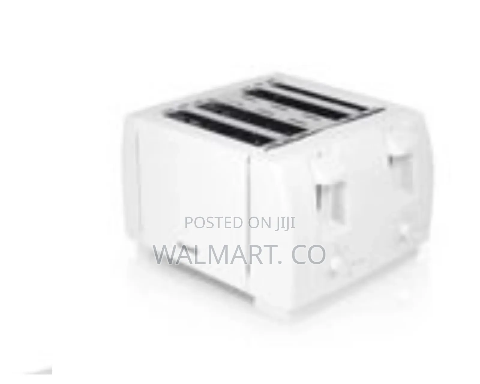Saachi 4 Slice Stainless Steel Bread Toaster-White