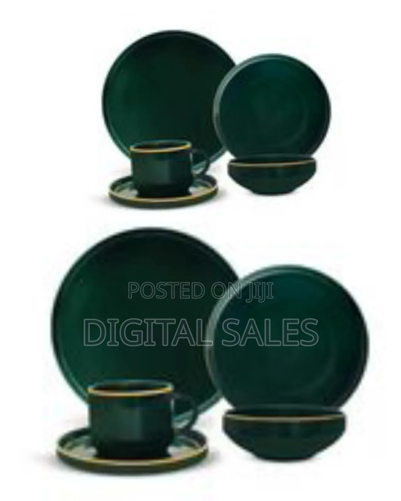 Royal Ford 20pcs Fine Bone Food Plates