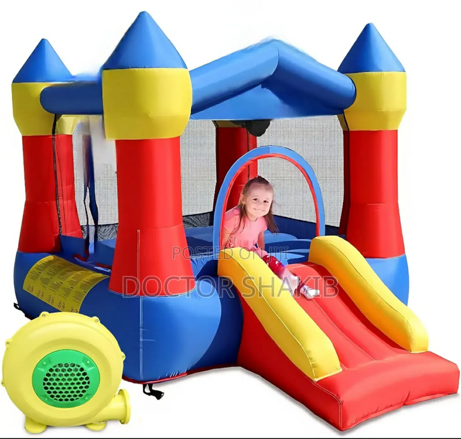 Quality Inflatable Bounce House With Slide
