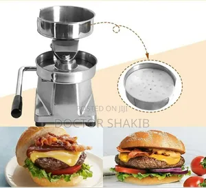 Stainless Steel Manual Commercial Hamburger Press Machine