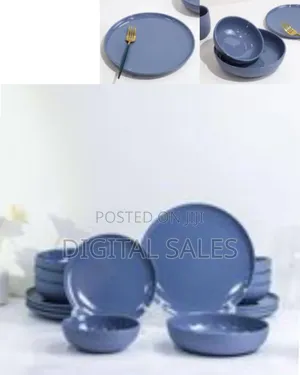 24-Piece Dinnerware Set, Stonewashed Dinner Set