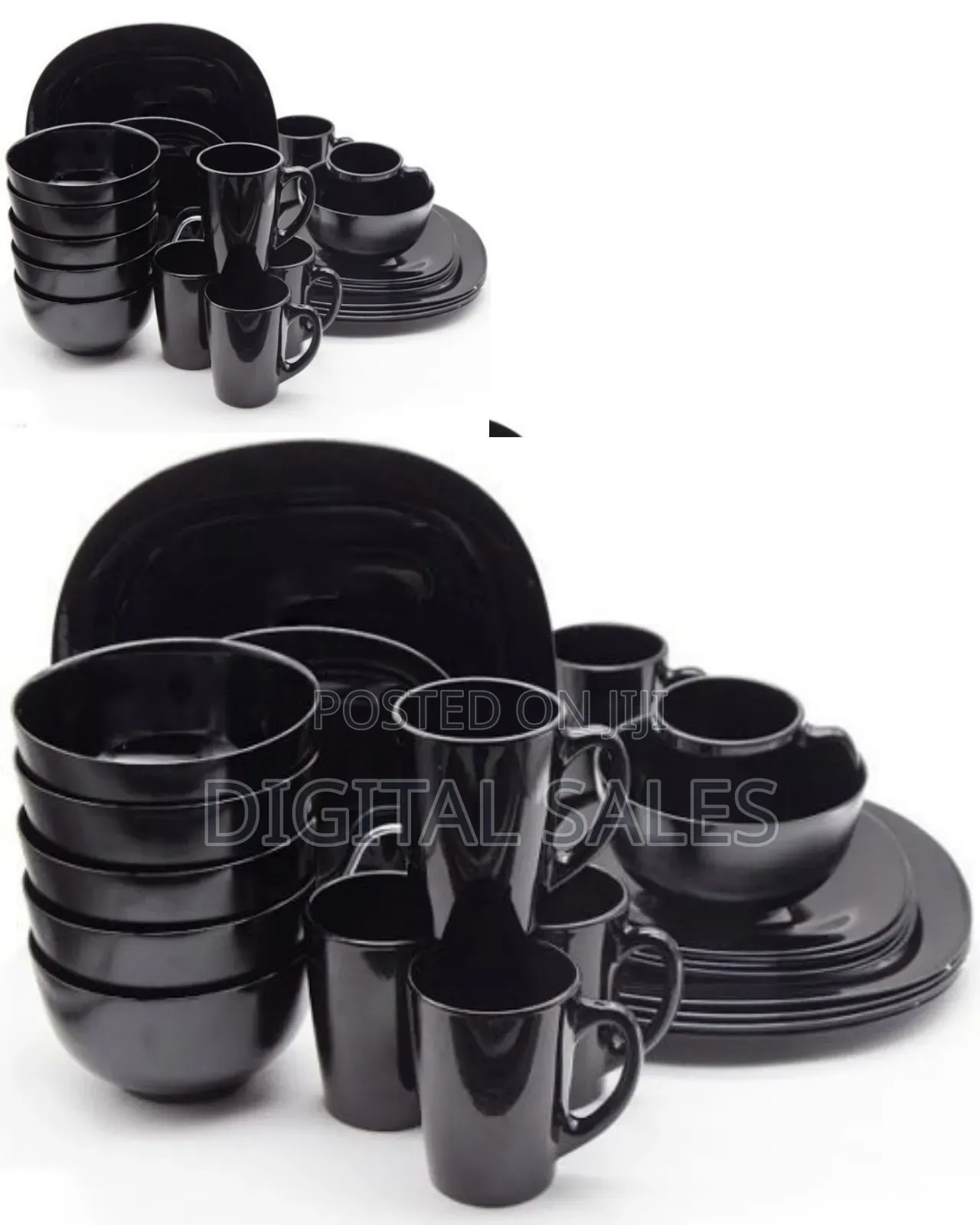 Luminarc 24 Piece Luminarc Plates,Side Plates,Cups and Bowls