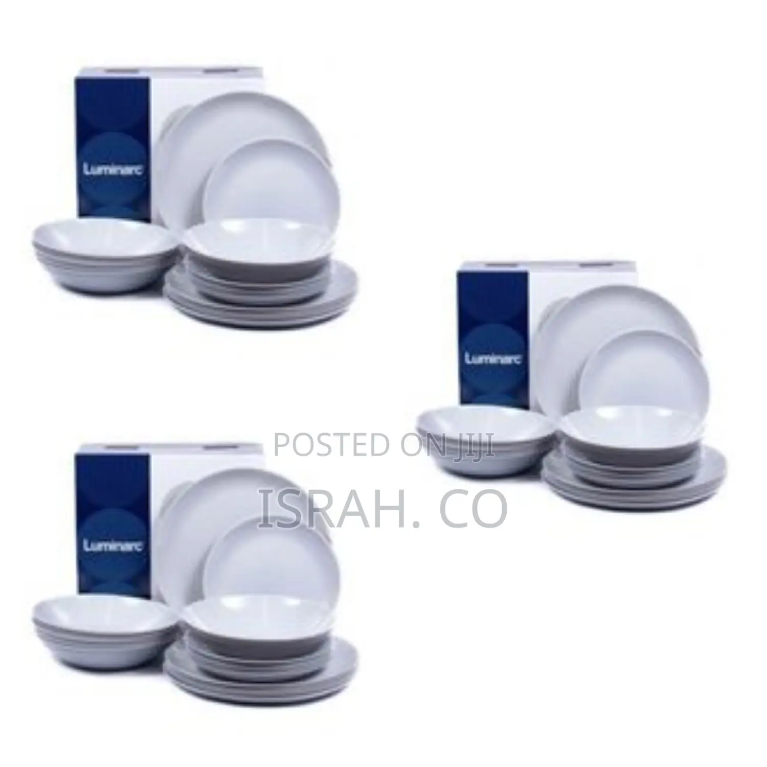 Lightbox Luminarc 18 Piece Plates, Side Plates and Bowls