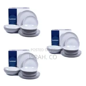 Lightbox Luminarc 18 Piece Plates, Side Plates and Bowls