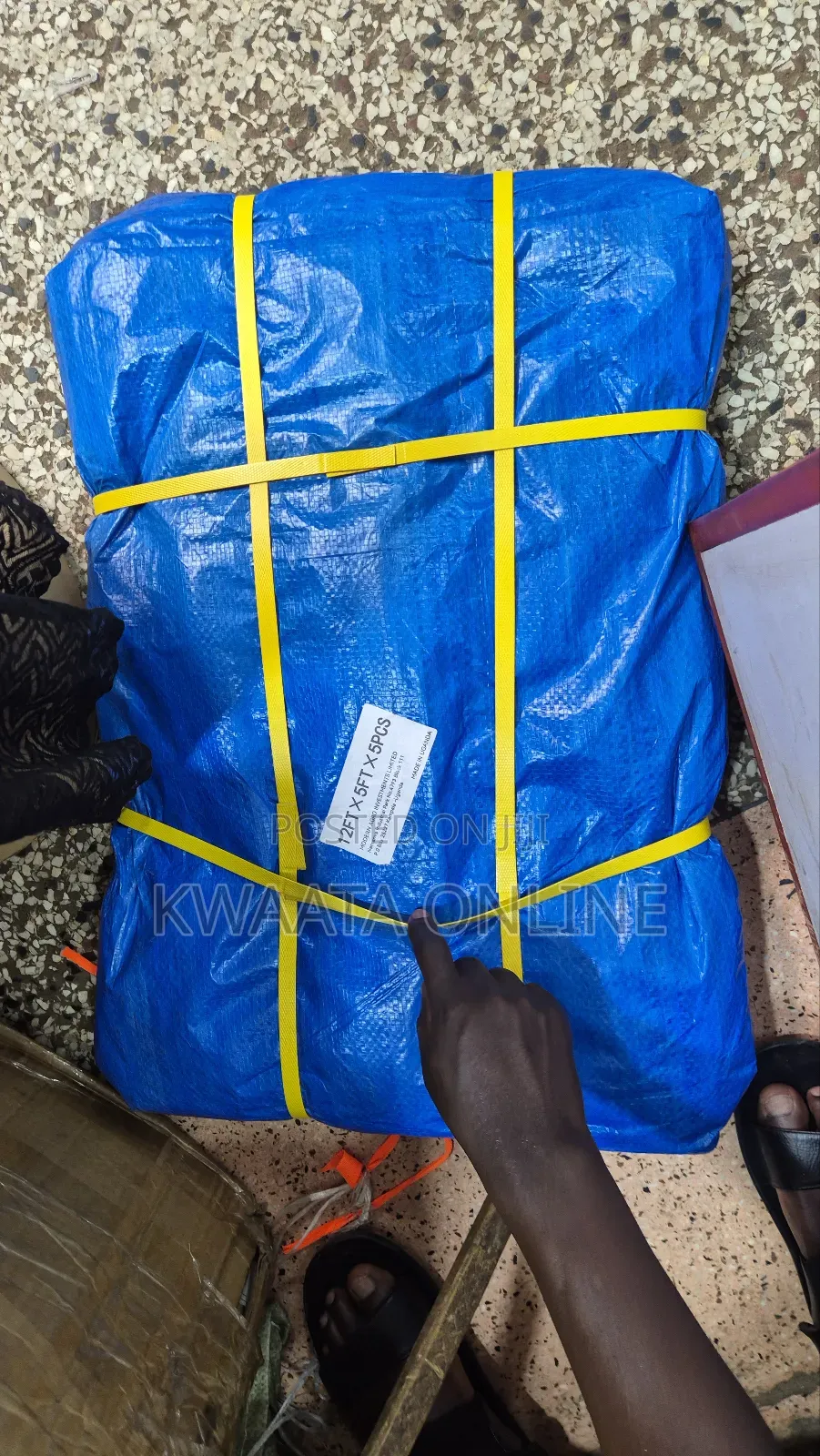 1 Pc Multipurpose Waterproof Tarpaulin Sheet With Eyelet (2x3 Meter)