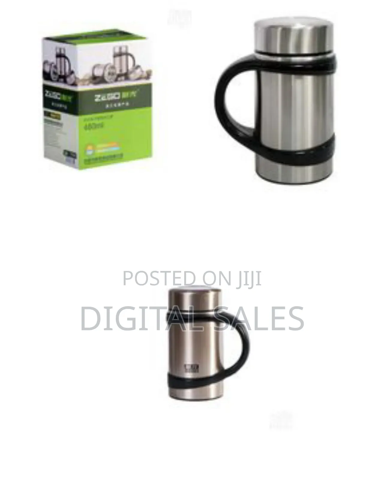Stainless Steel Hot Cold Travel Mug Vacuum Cup, 480ml,