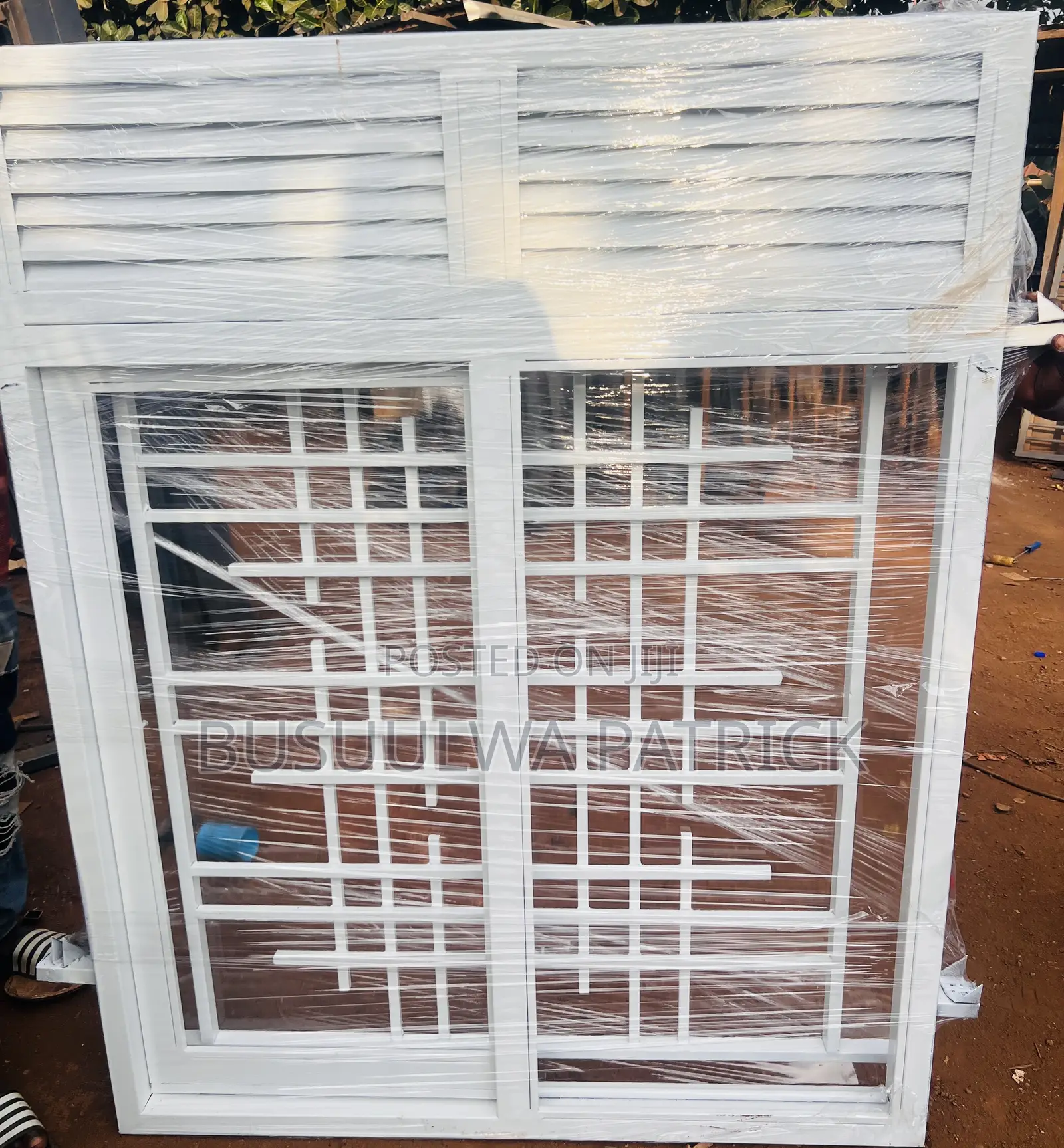 White All Sliding Window