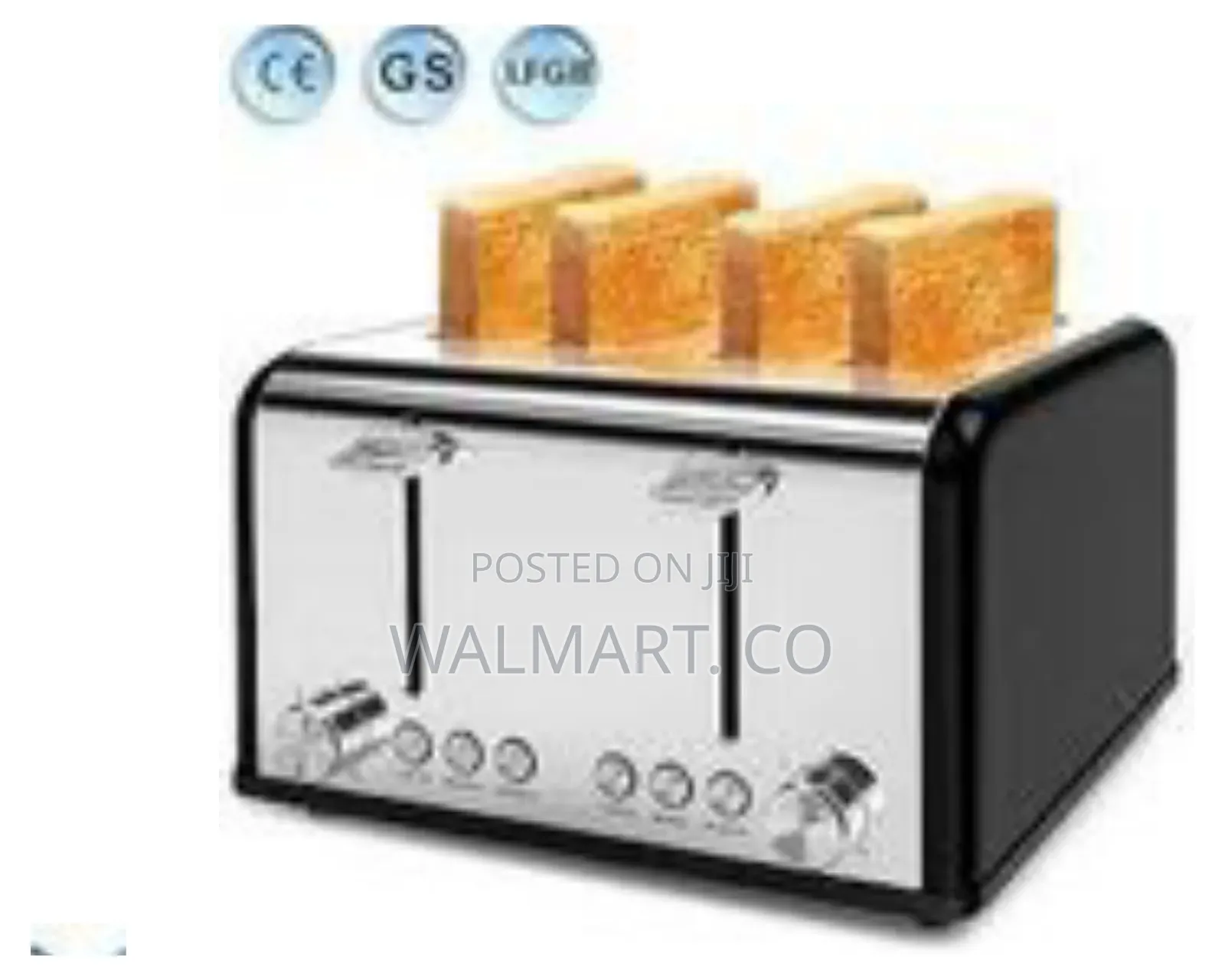 Raf Automatic Electric Bread Sandwich 2 Slice Toaster