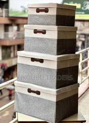 4pcs Foldable Storage Boxes