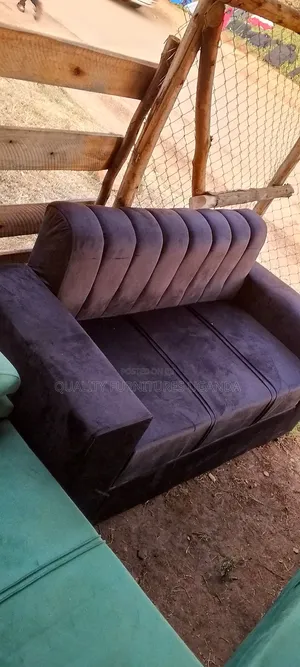 Rectangular Black 2 Seater