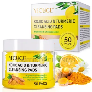 Kojic Acid Turmeric Cleansing Pads