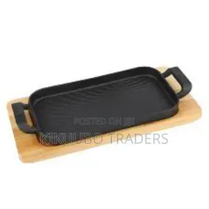 Cast Iron Steak Platter/ Sizzling Platter
