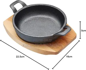 Nonstick Cast Iron Sizzling Platter