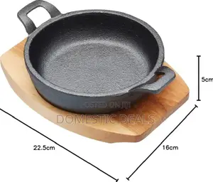 Cast Iron Sizzling Platter