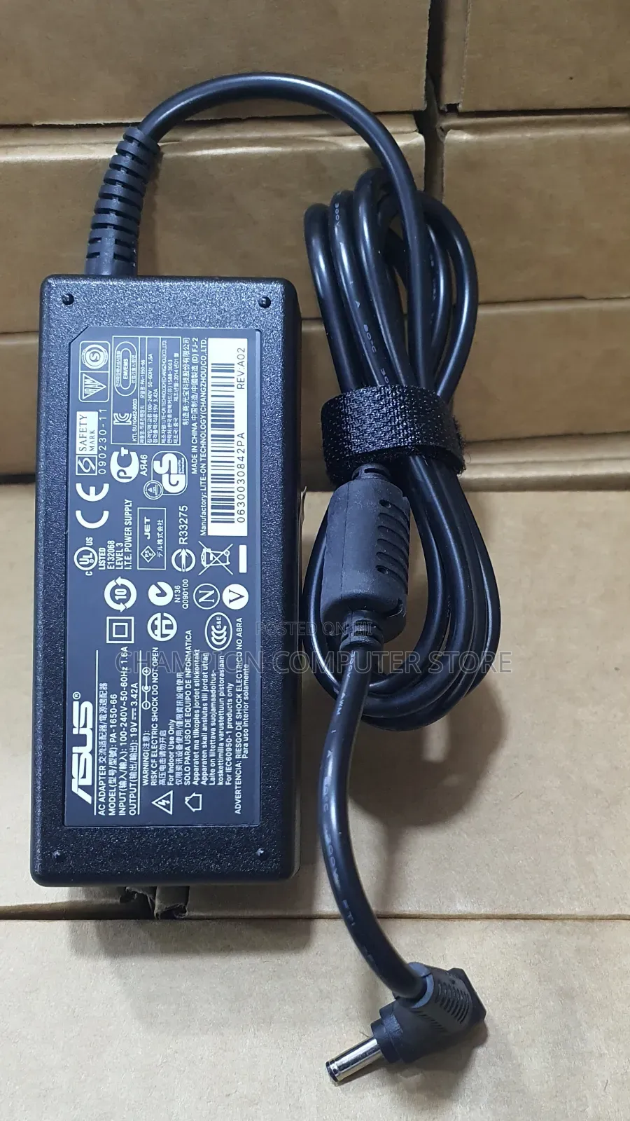 Asus( 4.0mm X 1.35mm) Medium Pin Charger 65w 19v 3.42a