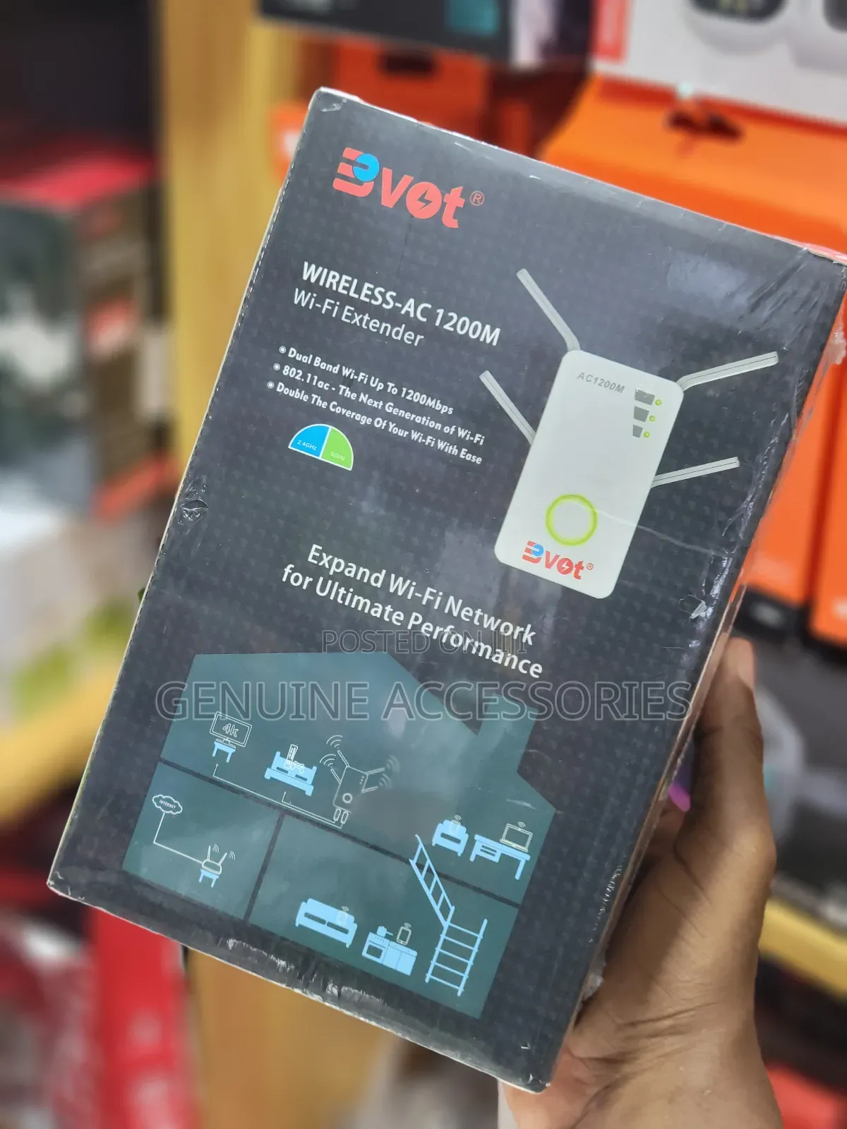Bvot Wireless -Ac 1200m Wifi Extender