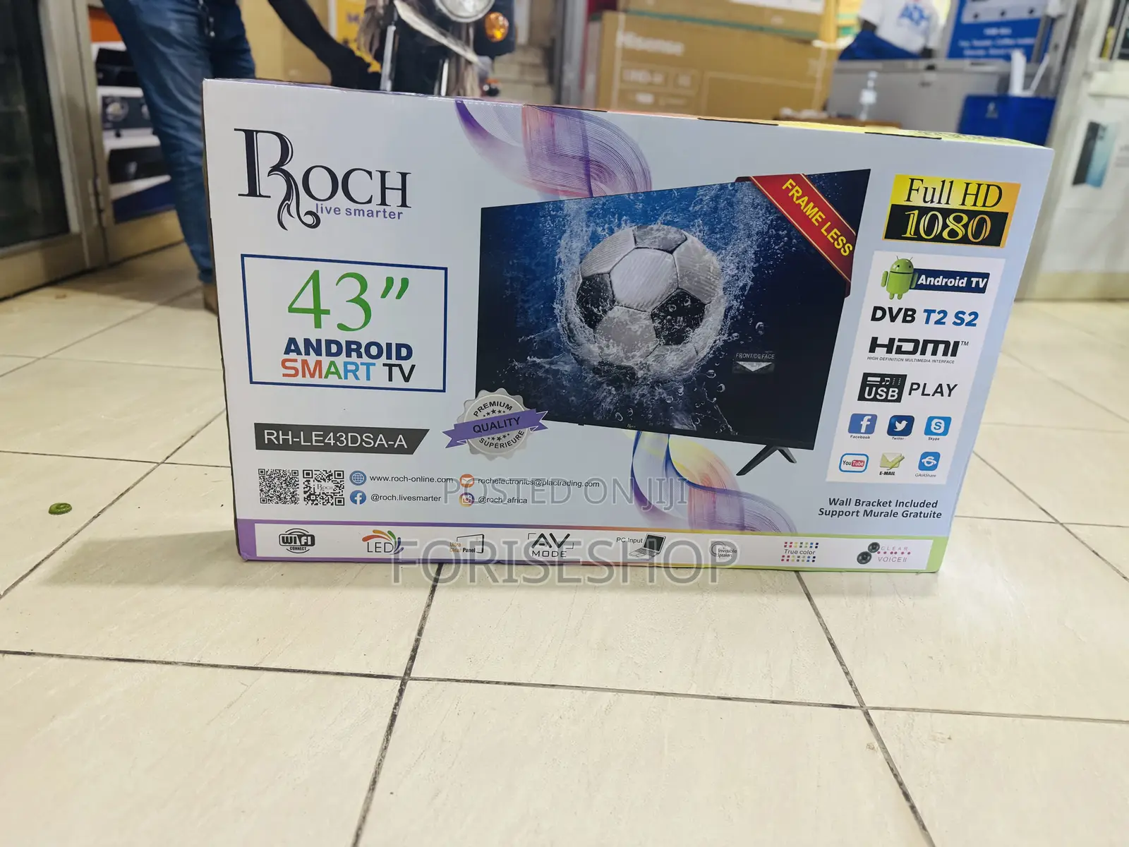 Roch 43inch Smart Android Tv
