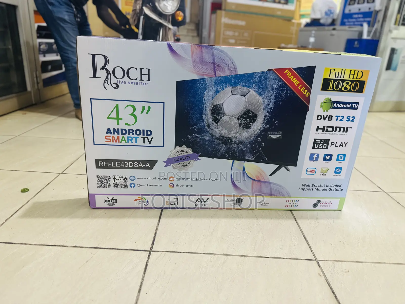 Roch 43inch Smart Android Tv