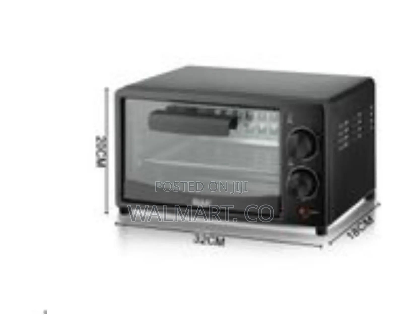 Raf 24 Litres Electric Oven Wt Time Temperature Control Rotary Button
