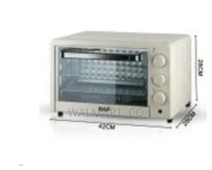 Raf 24 Litres Electric Oven Wt Time Temperature Control Rotary Button