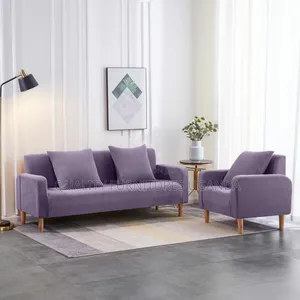 4 Sitter Gray Sofa Set/Rectangular Design