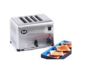 Commercial Electric Bread Toaster Stainless Steel 4 Slices Toaster