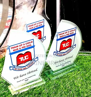 Transparent Appreciation Trophy