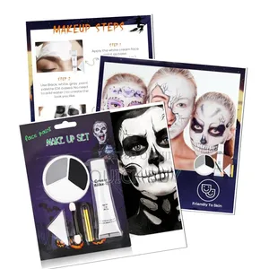 Face Paint, Black White Grey