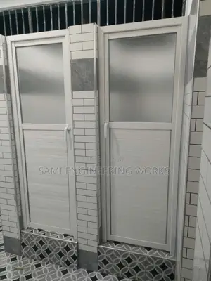 Quality Aluminum Bathroom Door White Colour