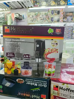 4-in-1 Hand Blender Set, Model Hm-8042.