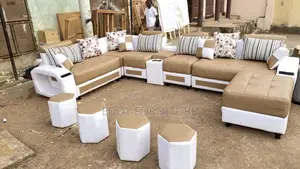 Timber Made U Shape Sofa