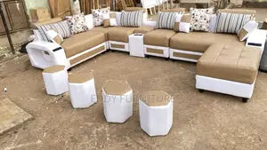 Timber Made U Shape Sofa