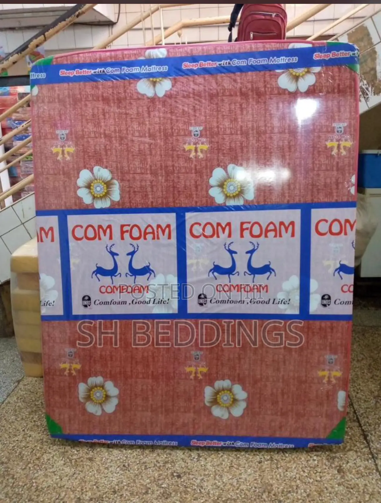Com Foam Mattress 5x6”Tape Edged
