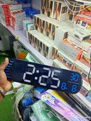 Digital Wall Clock With Remote Control 13.7’’,
