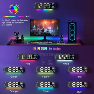 Digital Wall Clock