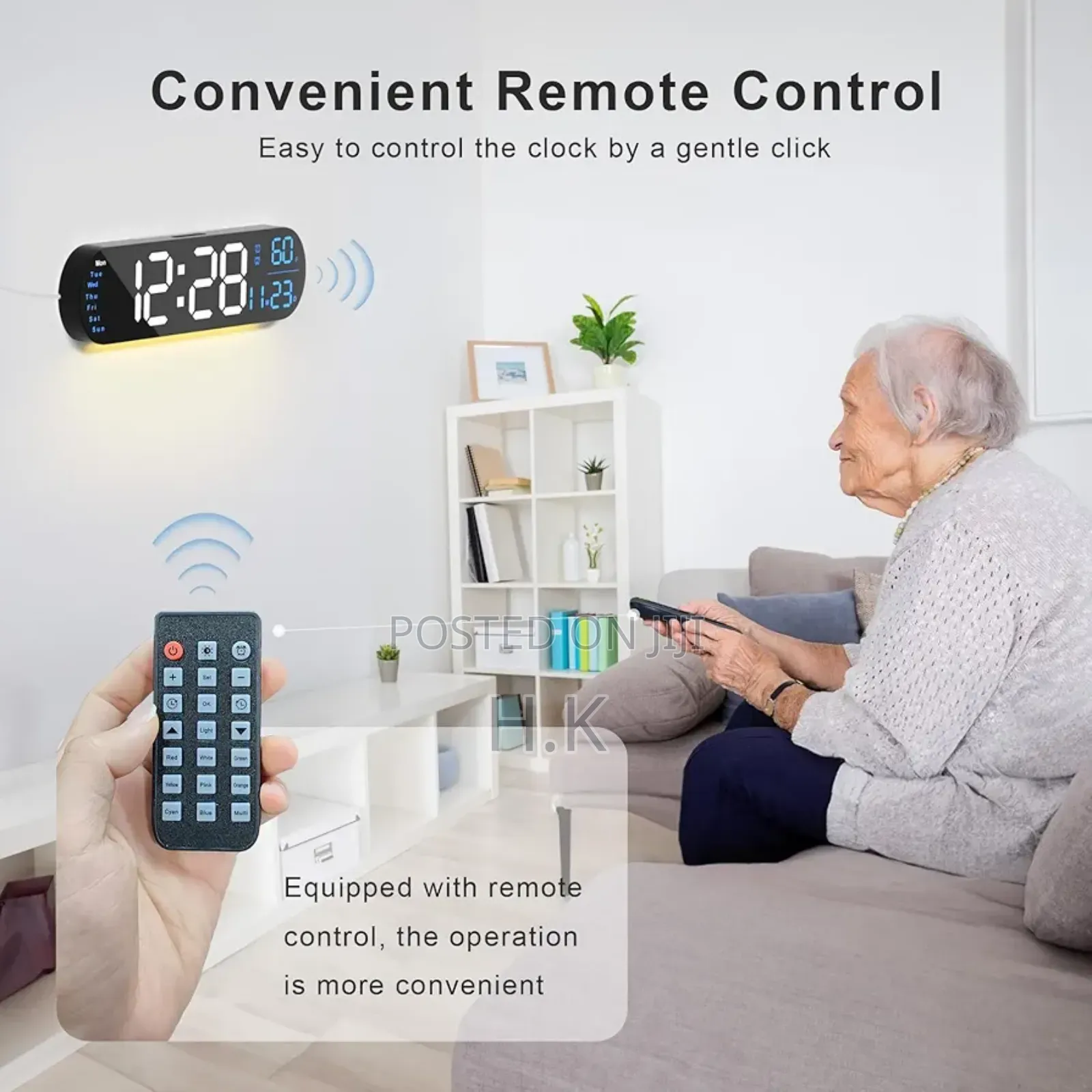 Digital Wall Clock