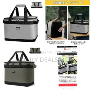 Insulated 2-Layer Lunch Box Bag Leak-Proof Fresh-Keeping Picnic Food