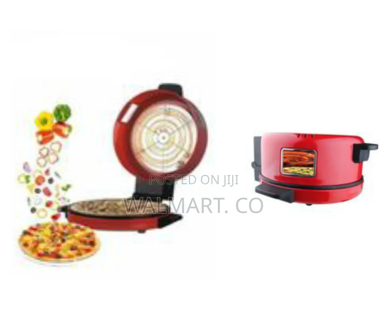 DSP Pizza Electric Pan Grill-Red