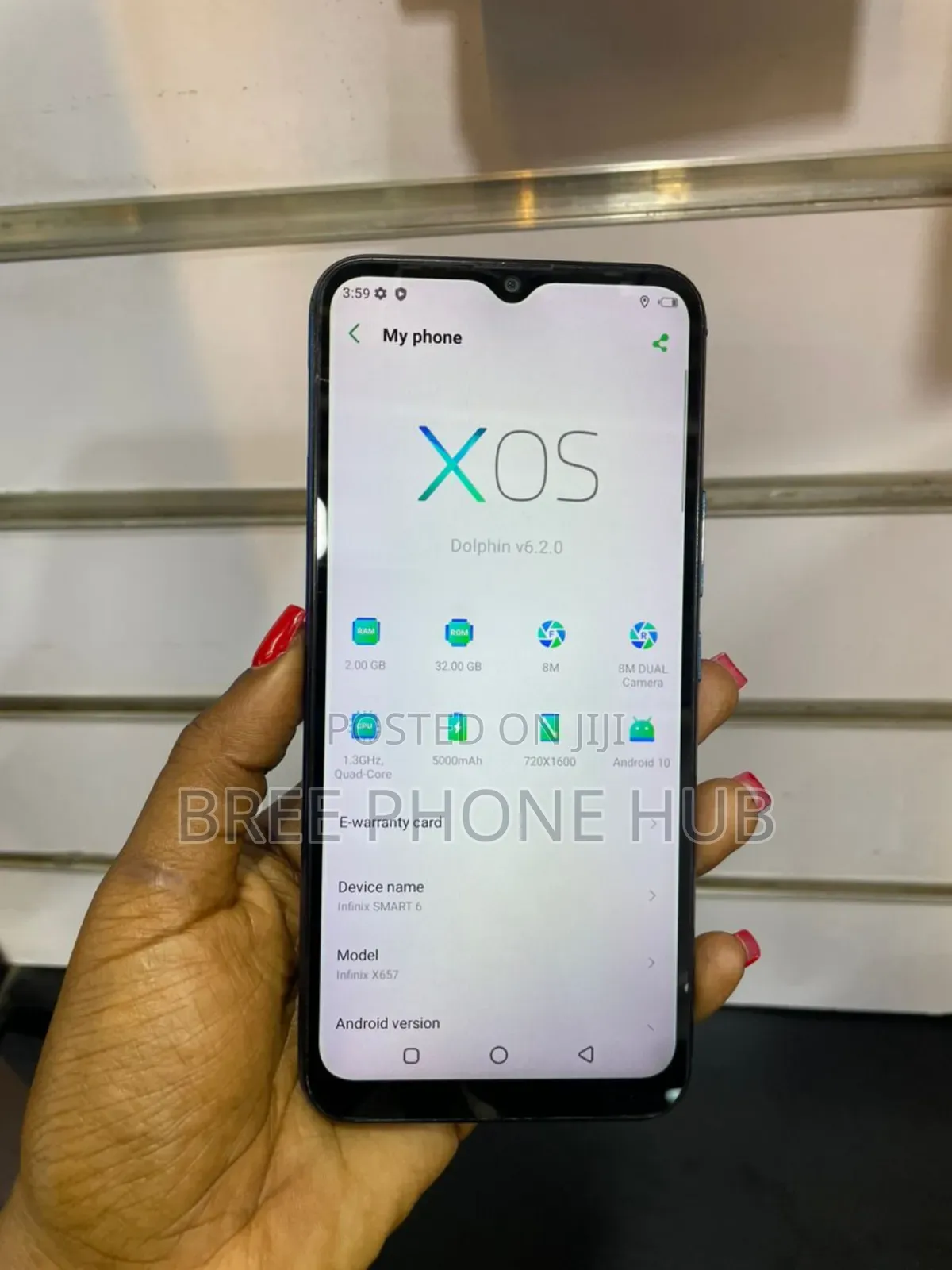 Infinix Smart 6 32 GB Blue