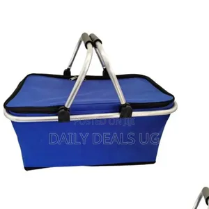 Insulated 2-Layer Lunch Box Bag Leak-Proof Fresh-Keeping Picnic Food