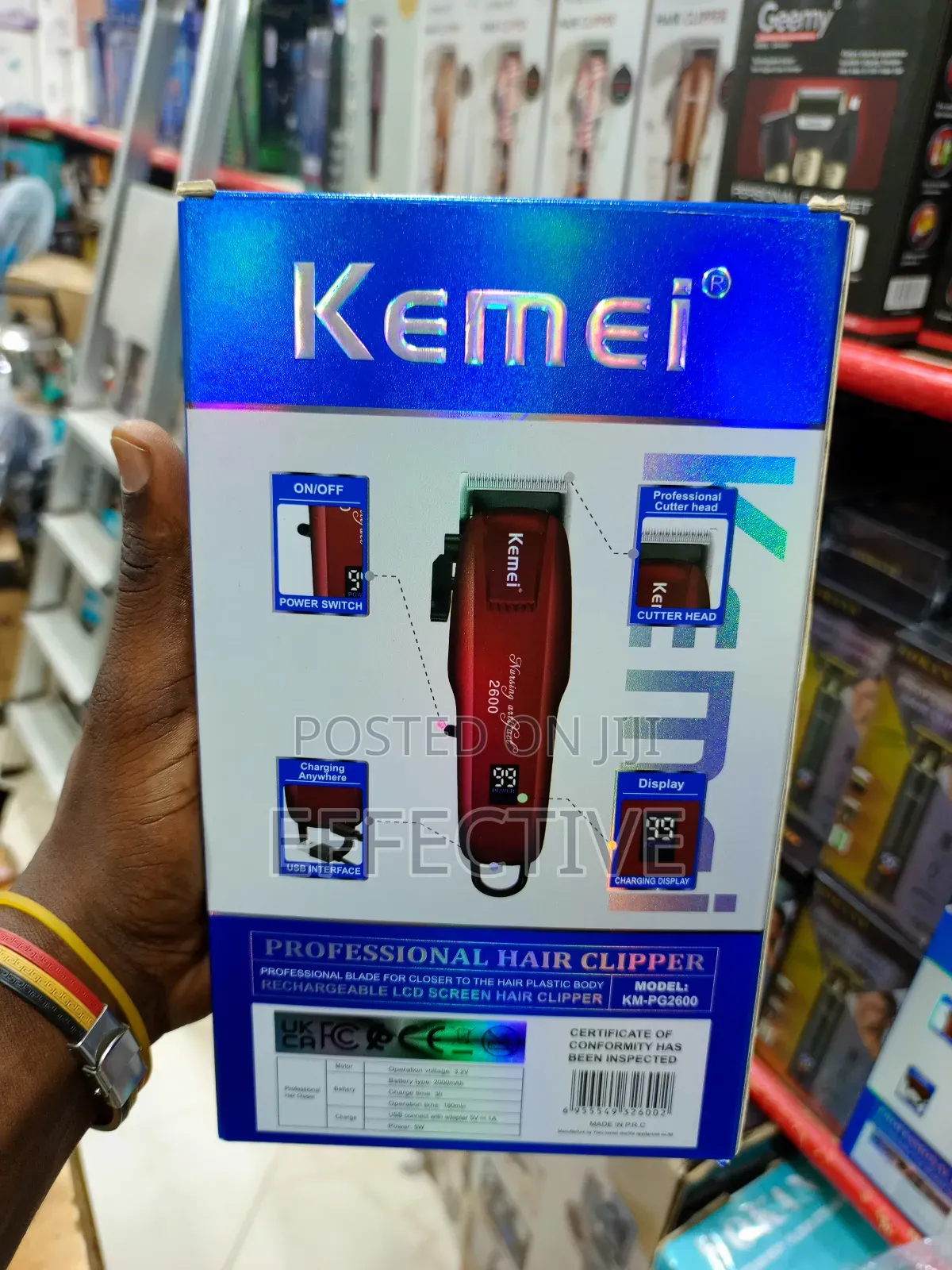 Kemei Km-Pg2600 Professional Hair Clipper.
