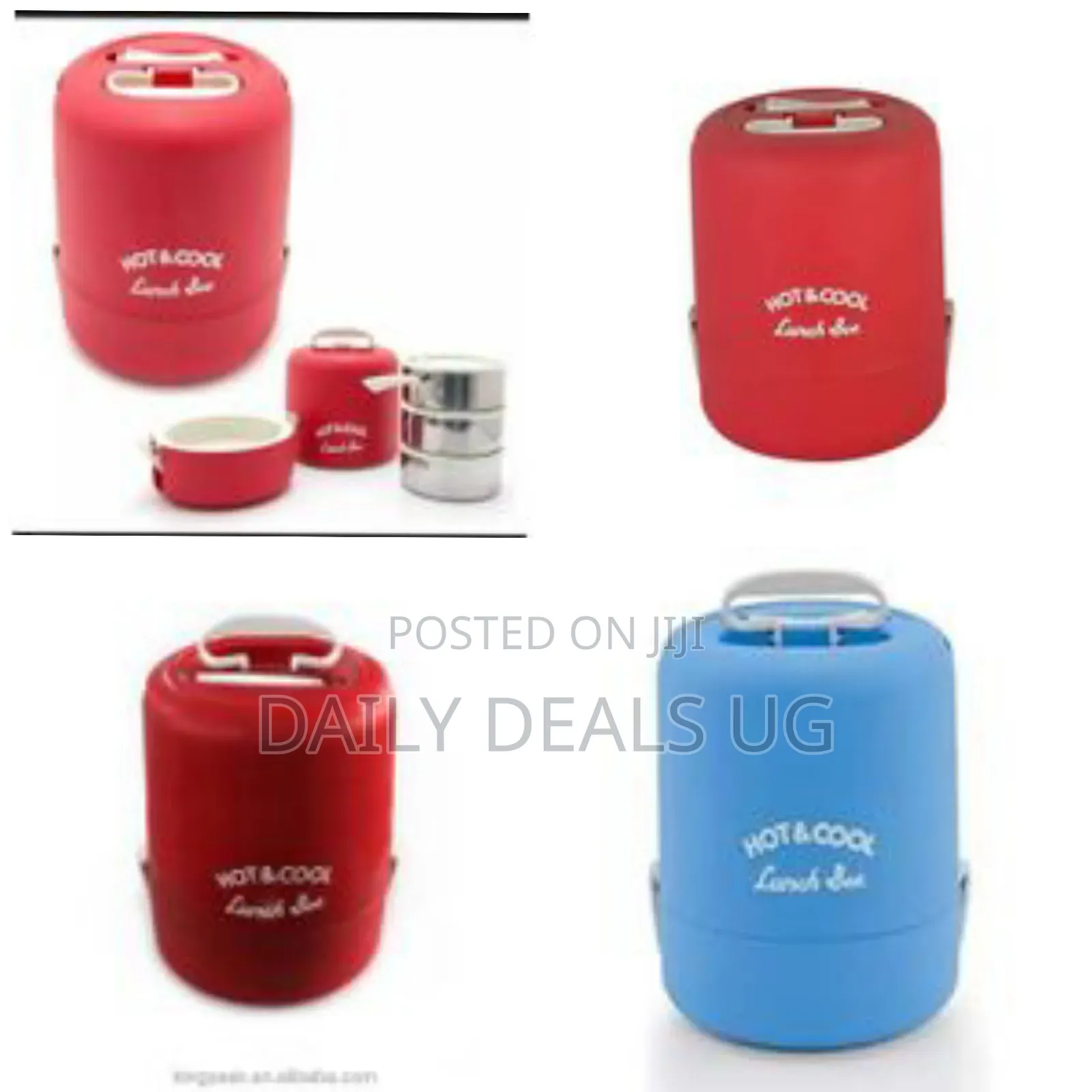 1400 Ml Double Walled 24 Hours Hot and Cold Bento Lunch Box Insulation