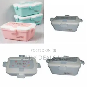 Kid's Food Carrier Storage Lunch Box Container- Multi-Colour