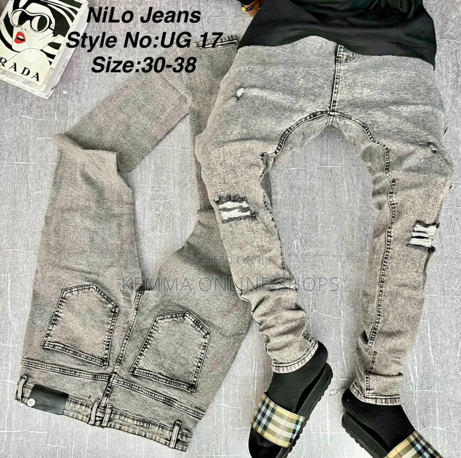 Stretcher Jeans Both Plain and Damage