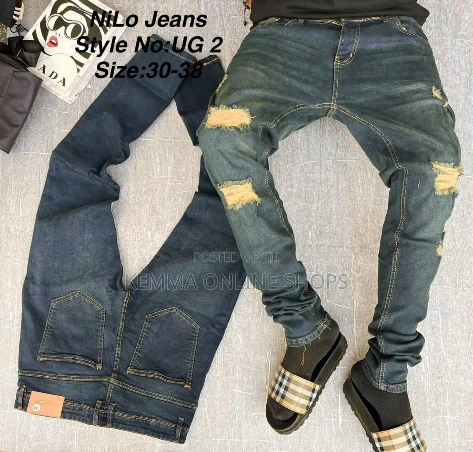 Stretcher Jeans Both Plain and Damage